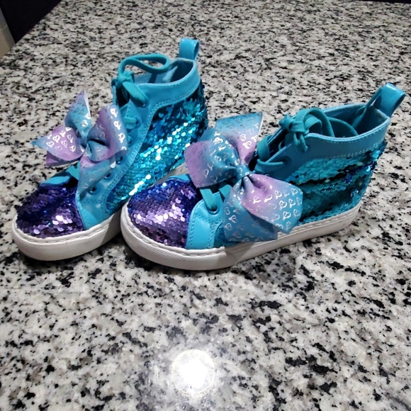 purple jojo siwa shoes